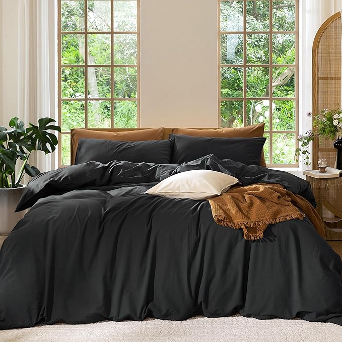 Linen Duvet Cover Set - King