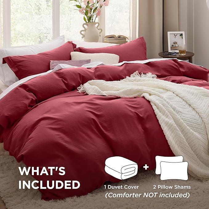 Duvet Cover Set - Queen - 90 x 90 in - 3 Piece