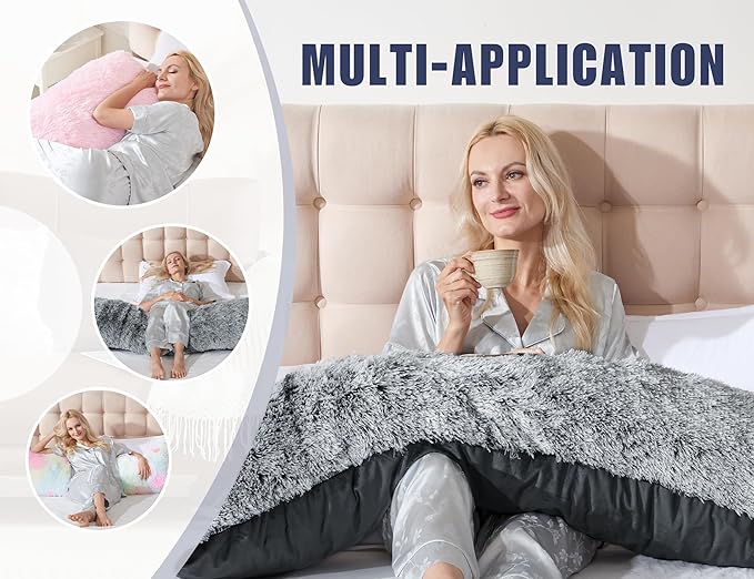 Memory Foam Body Pillow - King
