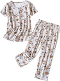 Women's Capri Pajama Set - 2 Piece