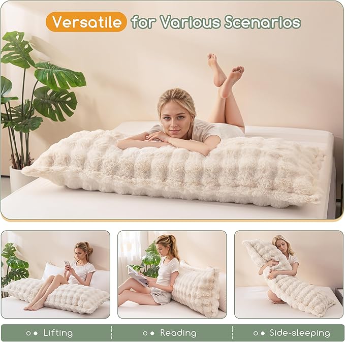 Memory Foam Body Pillow - Full - 20 x 54 in