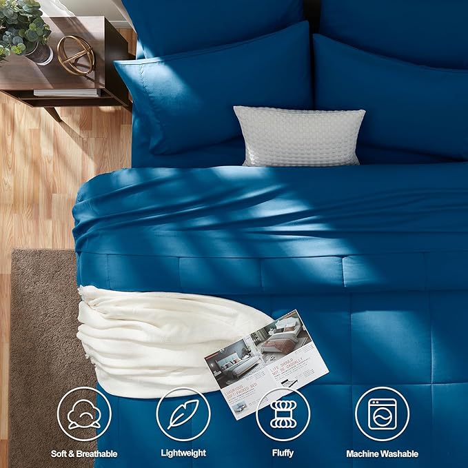 Comforter Set - Queen - 7 Piece