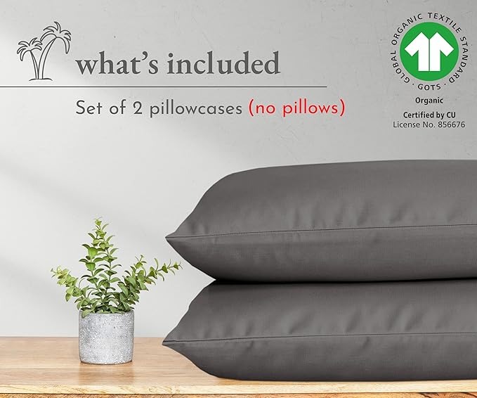 Pillowcase Set - King - 2 Piece