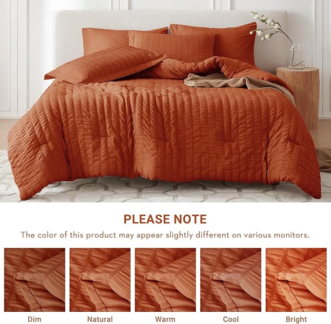 Comforter Set - California King - 7 Piece