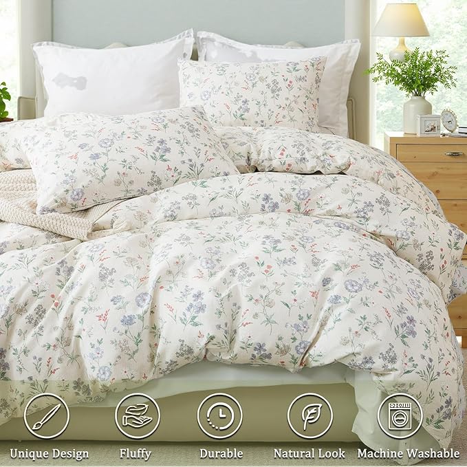 100% Cotton Duvet Cover Set - Twin - 2 Piece