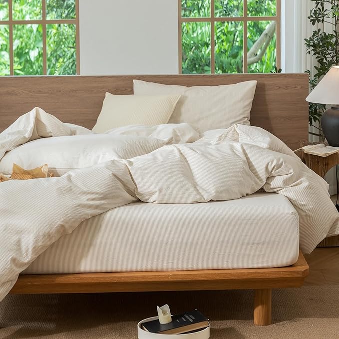 Linen Duvet Cover Set - Queen