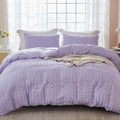 Microfiber Duvet Cover Set - Queen - 90 x 90 in - 3 Piece