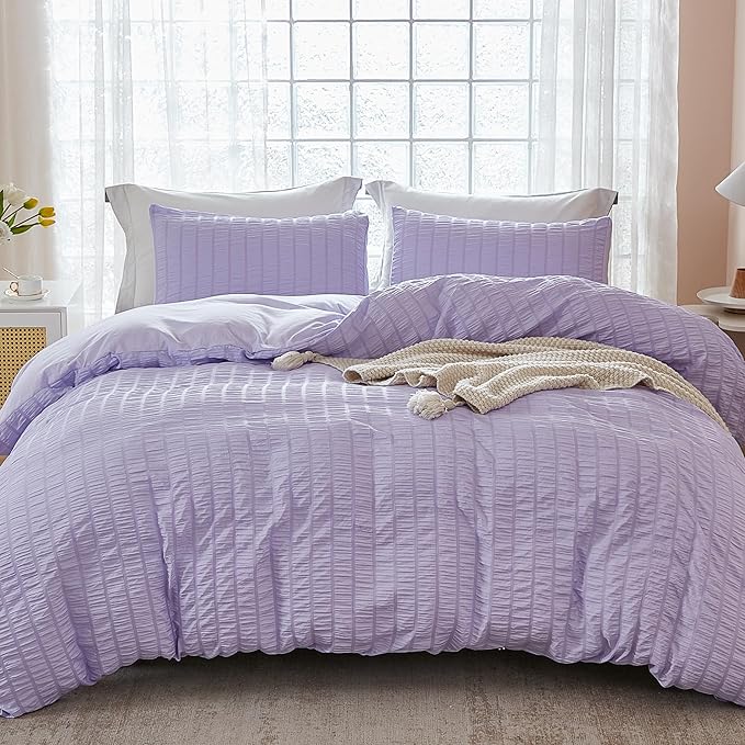 Microfiber Duvet Cover Set - Queen - 90 x 90 in - 3 Piece