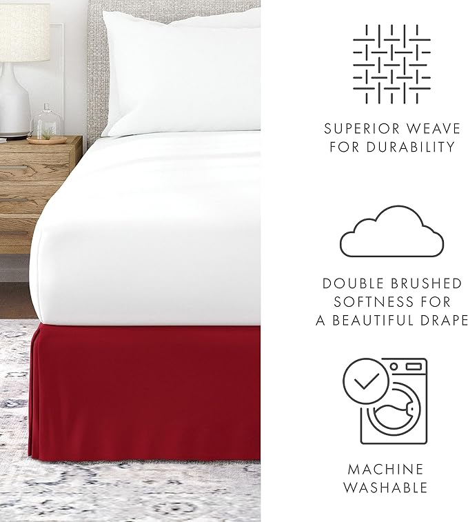 Linen Bed Skirt - Twin XL