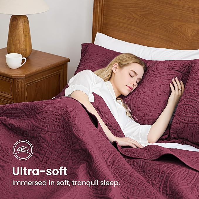 Quilt Set - Queen - 3 Piece