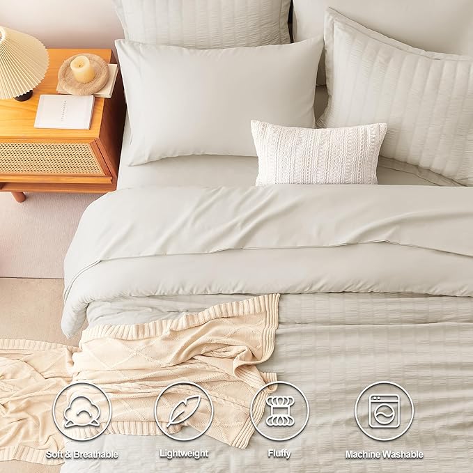 Down Alternative Comforter Set - Full - 7 Piece