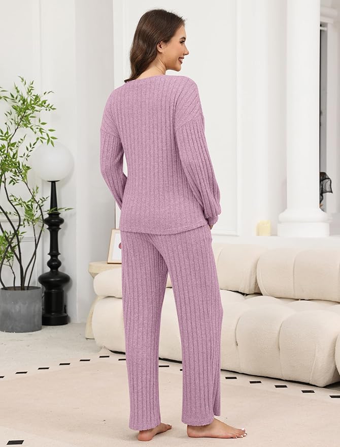 Women's Pants Pajama Set - Long Sleeve - 2 Piece