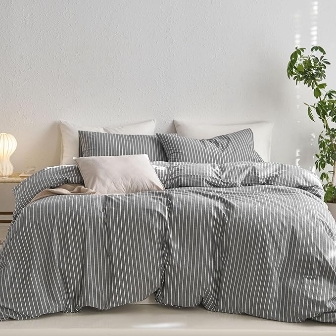 Linen Duvet Cover Set - King