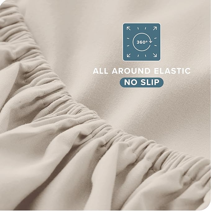 Microfiber Bed Sheet Set - Full - 4 Piece