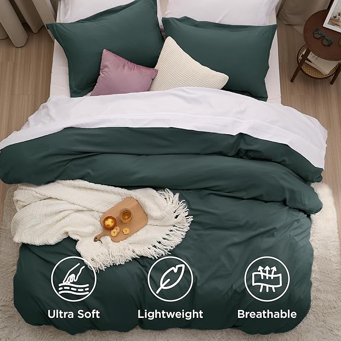 Duvet Cover Set - King - 104 x 90 in - 3 Piece