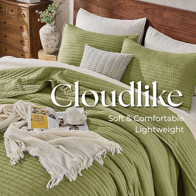 Microfiber Quilt Set - King