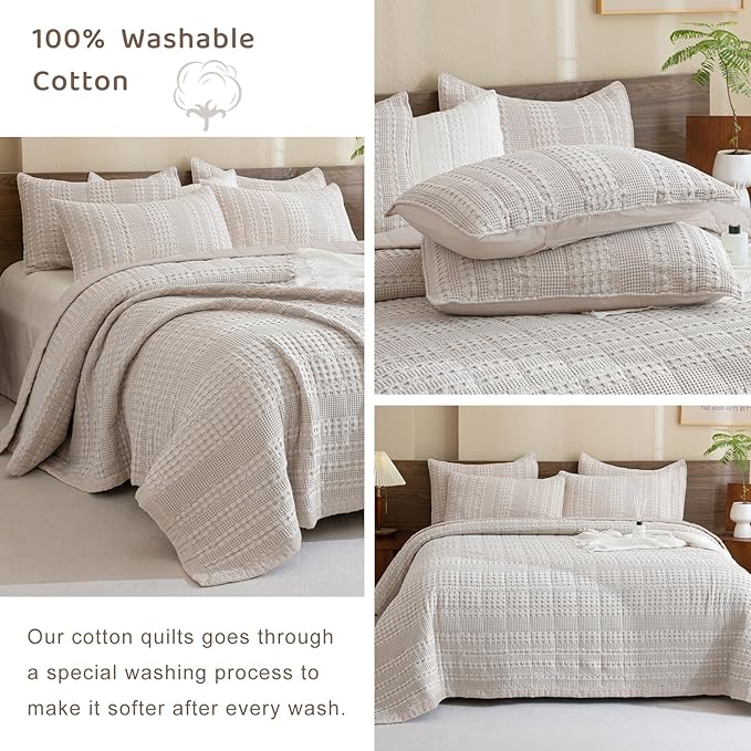 Quilt Set - King - 3 Piece
