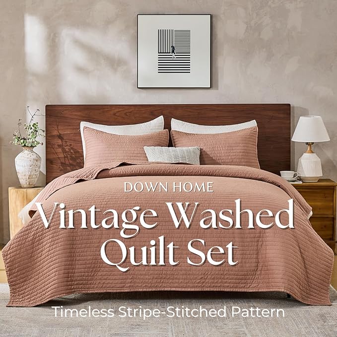 Microfiber Quilt Set - King