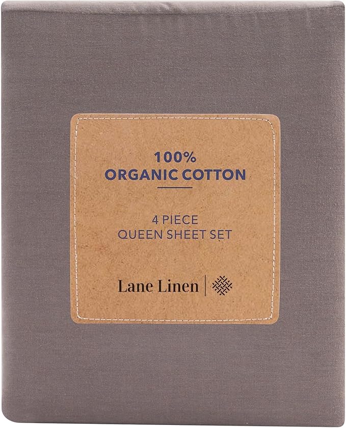 Linen Cooling Bed Sheet Set - Full - 15 in Deep Pocket - 4 Piece