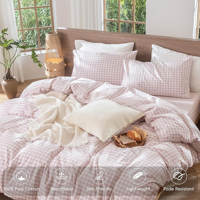 Linen Duvet Cover Set - Full
