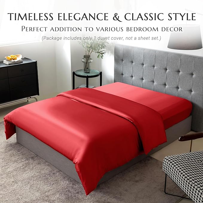 Mulberry Silk Duvet Cover - Queen