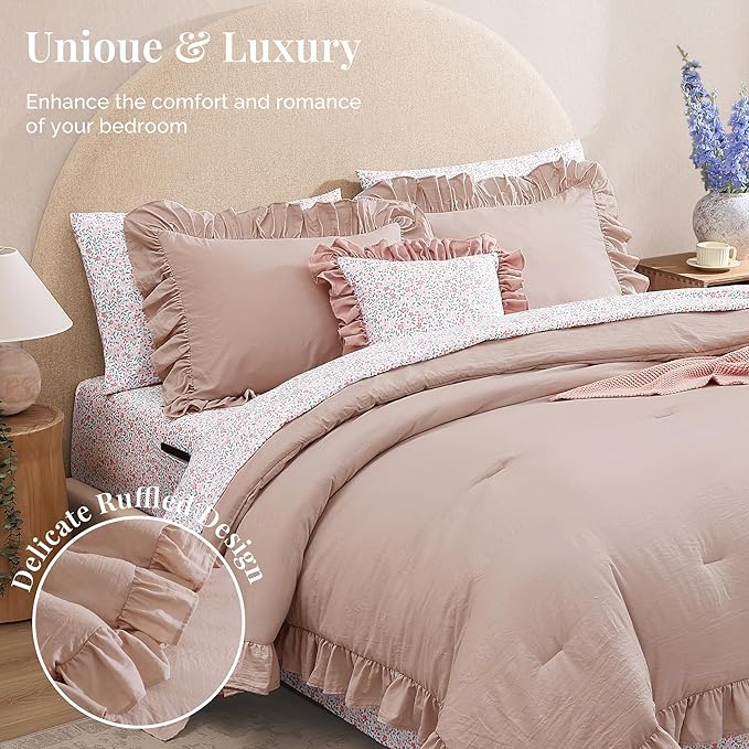 Comforter Set - Queen - 7 Piece