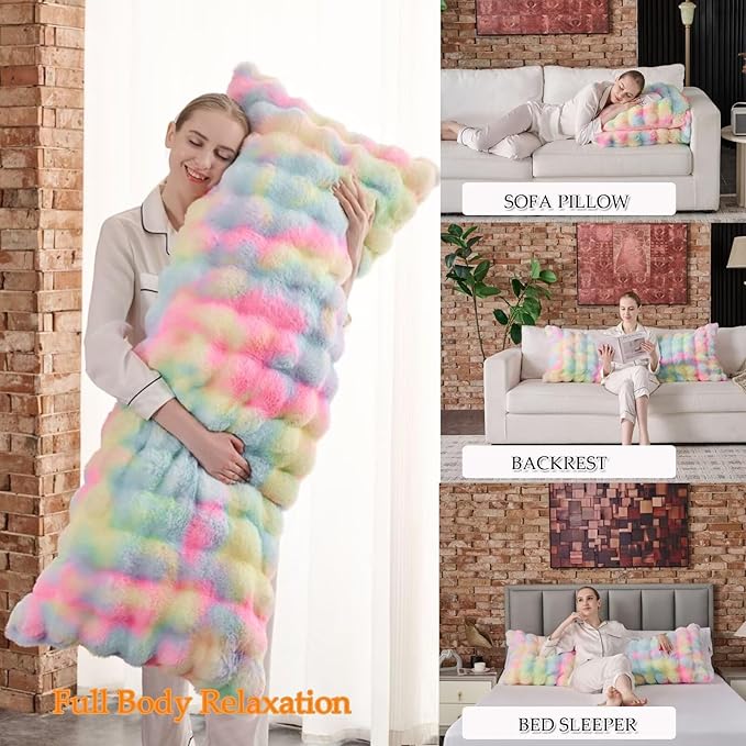 Memory Foam Orthopedic Body Pillow - Full - 20 x 54 in