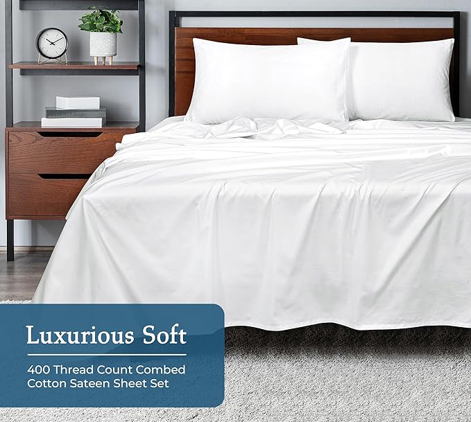 Cooling Bed Sheet Set - King - 4 Piece