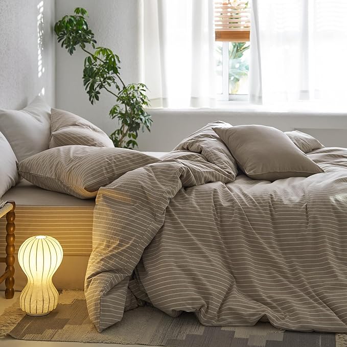 Linen Duvet Cover Set - King
