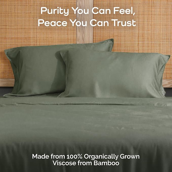 Bamboo Cooling Pillowcase Set - King - 2 Piece