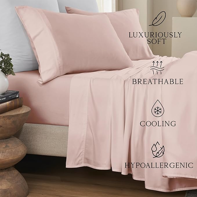 Bamboo Cooling Bed Sheet Set - King