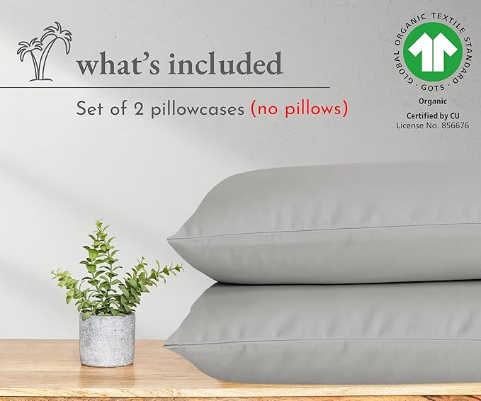 Pillowcase Set - King - 2 Piece