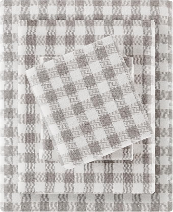 100% Cotton Bed Sheet Set - Queen - 4 Piece