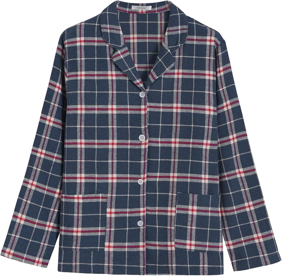 Women's Flannel Pajama Set - 2 Piece