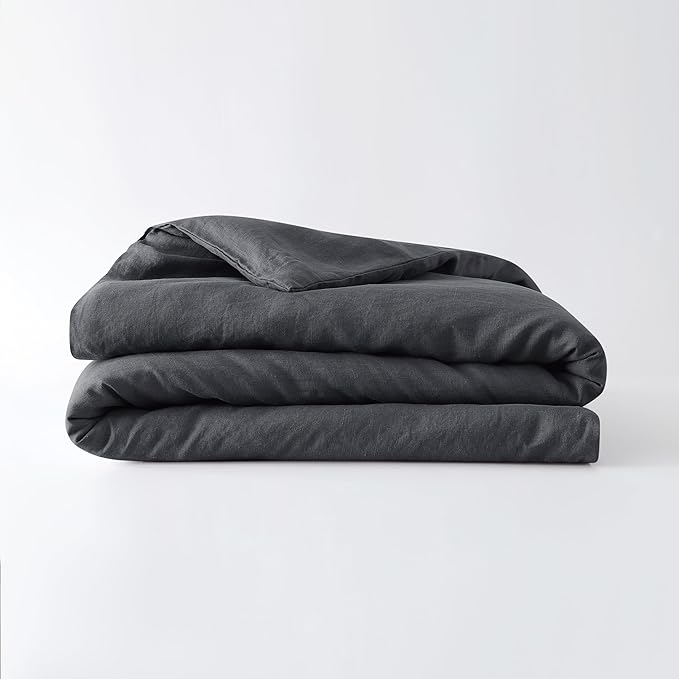 Linen Cooling Duvet Cover Set - Queen