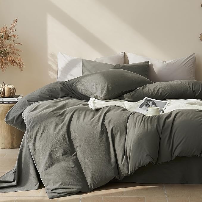 Linen Duvet Cover Set - King