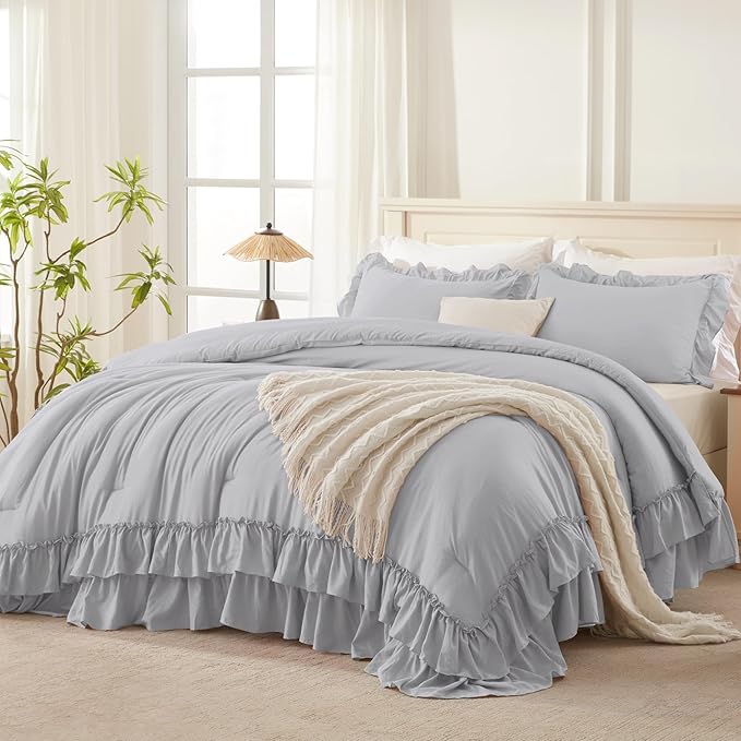 Microfiber Comforter Set - Twin - 66 x 90 in - 2 Piece