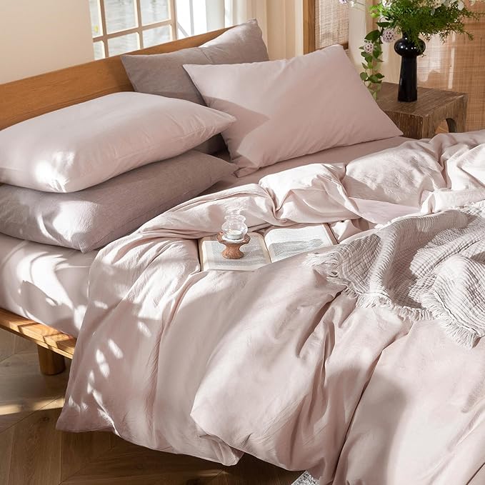 Linen Duvet Cover Set - King