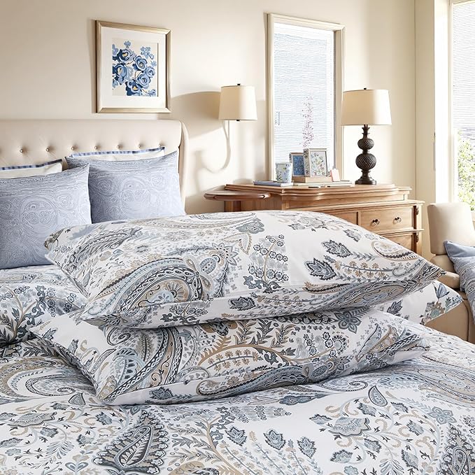 100% Cotton Duvet Cover Set - Full - 3 Piece