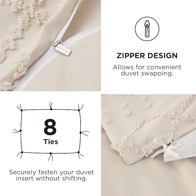 Duvet Cover Set - Queen - 4 Piece
