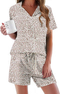 Women's Pajama Set - Short Sleeve - 2 Piece