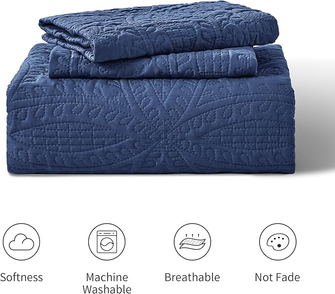 Quilt Set - Queen - 3 Piece