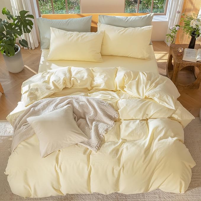 Linen Duvet Cover Set - King
