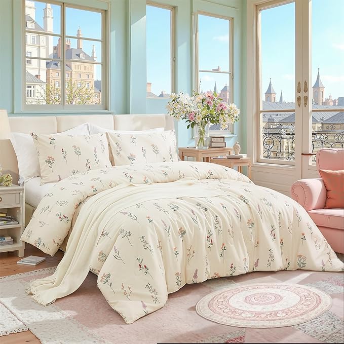 Linen Duvet Cover Set - Full - 3 Piece