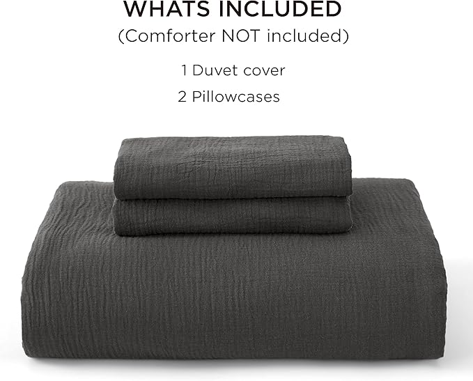 Linen Duvet Cover Set - King