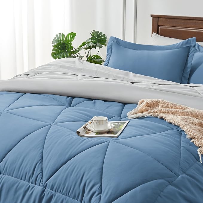 Microfiber Comforter Set - King - 7 Piece