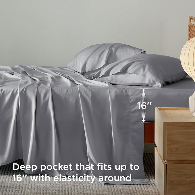 Bamboo Cooling Bed Sheet Set - Twin XL