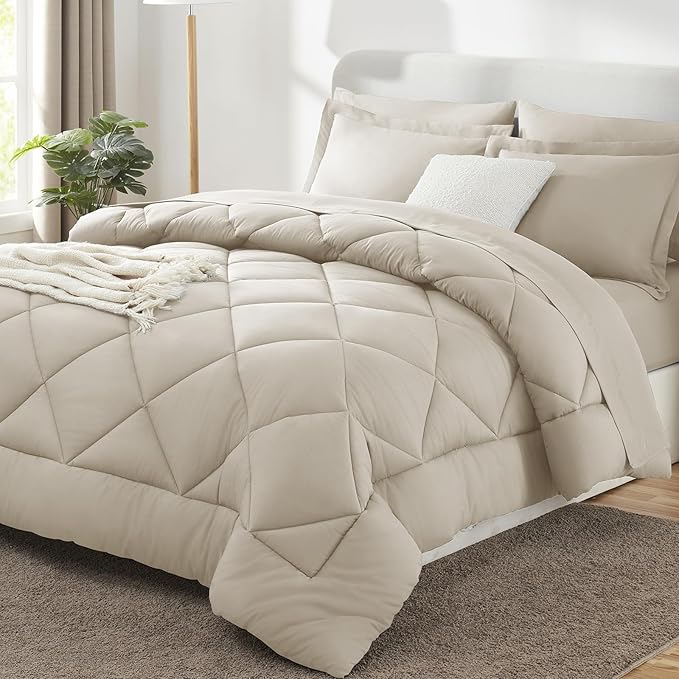 Down Alternative Comforter Set - Queen - 7 Piece