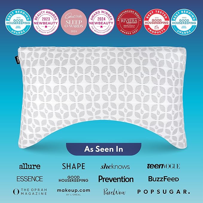 Memory Foam Cooling Bed Pillow - King