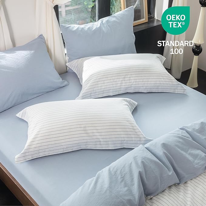 Linen Duvet Cover Set - Full